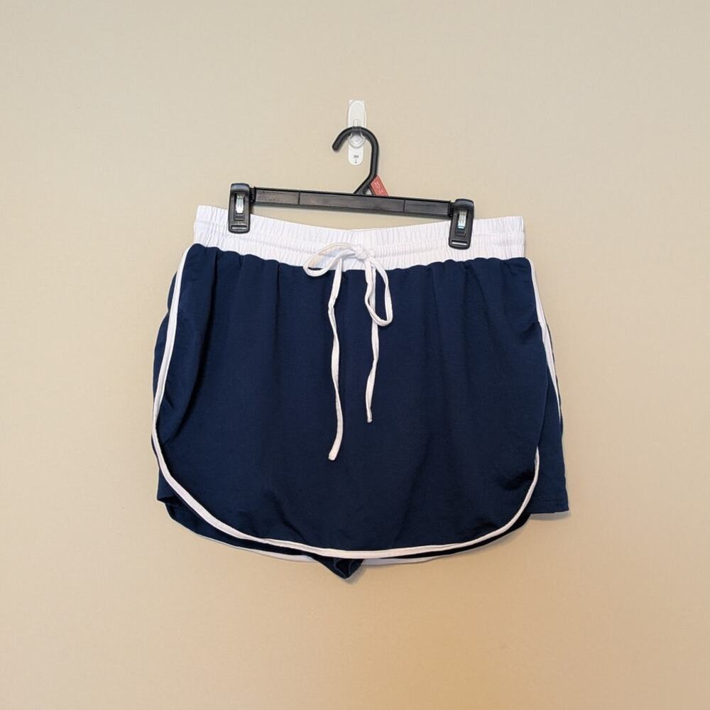 Unbranded Navy Blue Athletic Skort : Skirt With Shorts